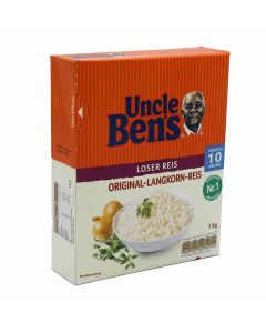 Riz Long Grain Sachet Cuisson (1kg) | UNCLE BENS