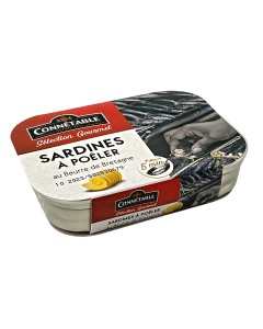 Sardines A Poêler Au Beurre Bretagne (115gr) | CONNETABLE