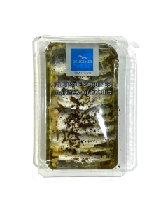 Sardines Basilic (200gr) | DELICEMER