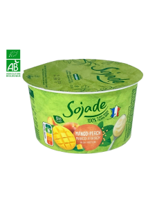 Dessert Végétal Mangue Pêche BIO (400gr) | SOJADE