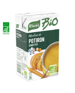 Soupe Moulinée Potiron Carotte BIO (1L) | KNORR