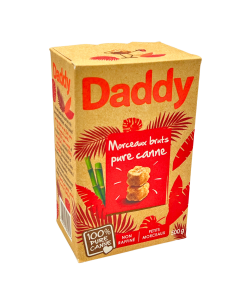 Sucre en poudre DADDY : la boite de 100 bûchettes - 500 g à Prix