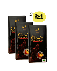Lot Tablette Chocolat Noir Tradition 47% (3*75gr) | ROBERT