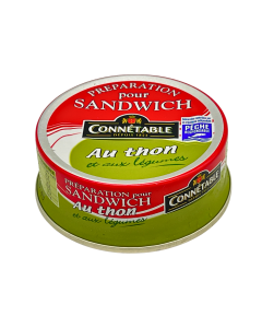 Tartinable Préparation Pour Sandwich Thon & Légumes (80gr) | CONNETABLE