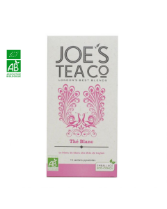 Thé Blanc BIO *15 (30gr) | JOE'S TEA