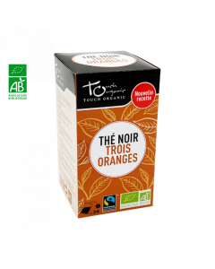 Thé Noir 3 Oranges BIO *24 (43gr) | LES PAPOTEUSES