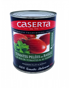 Tomates pelées Basilic (800gr) | CASERTA