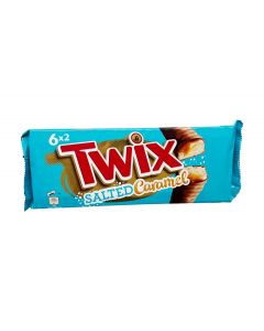 Barre Chocolatée Caramel au Beurre Salé (6*23gr) | TWIX
