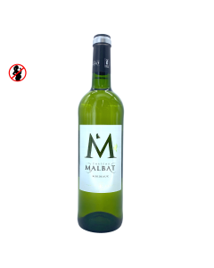 Vin Blanc Bordeaux Cuvée M 2022 AOP 14,5° (75cl) | CHATEAU MALBAT