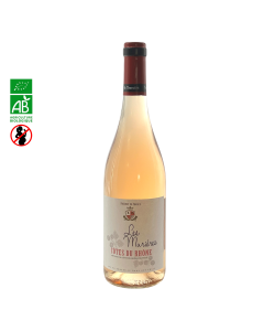 Vin Rosé AOC Côte Du Rhône 2022 12,5° BIO (75cl) | LES MURIERES