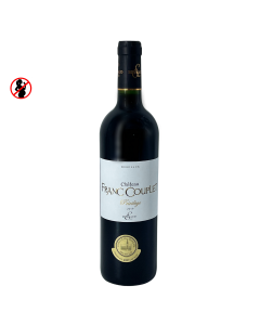 Vin Rouge AOC Bordeaux 2019 13,5° (75cl) | CHATEAU FRANC COUPLET