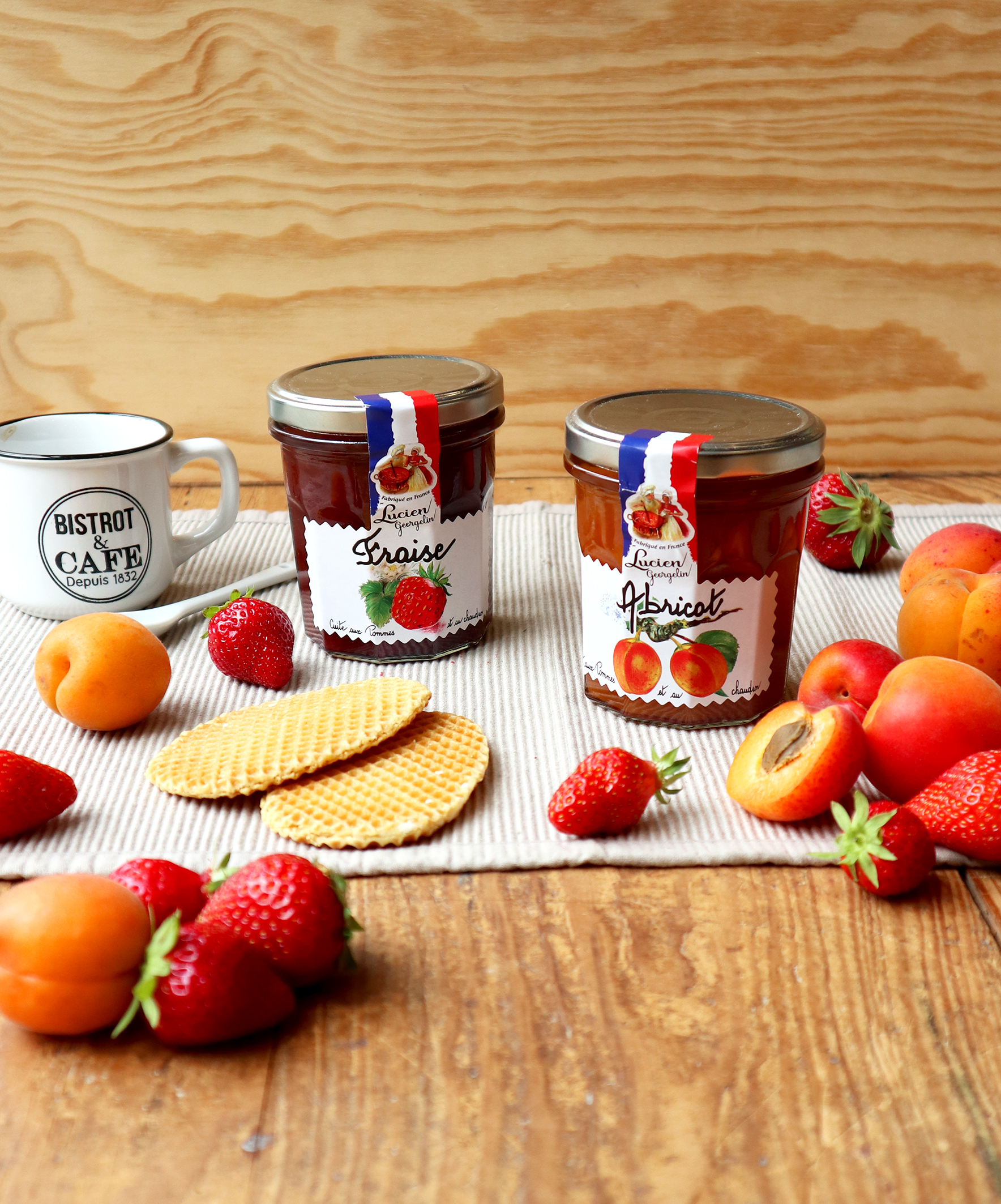 Prépa Abricot et Fraise Lucien Georgelin