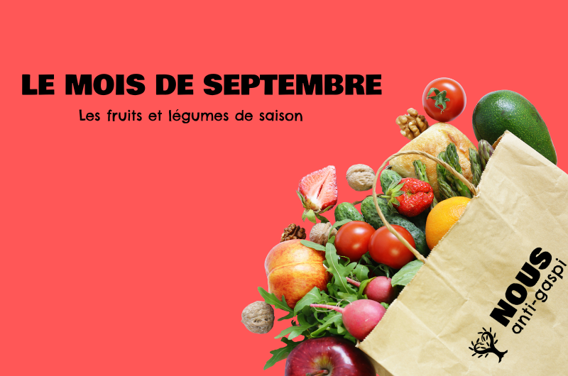 Septembre : fruits et légumes à ne pas manquer