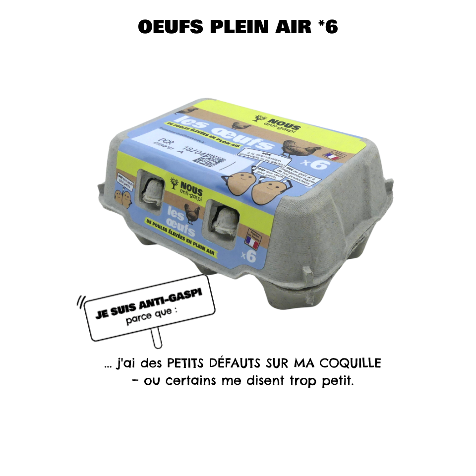 Œufs _6 NOUS anti-gaspi