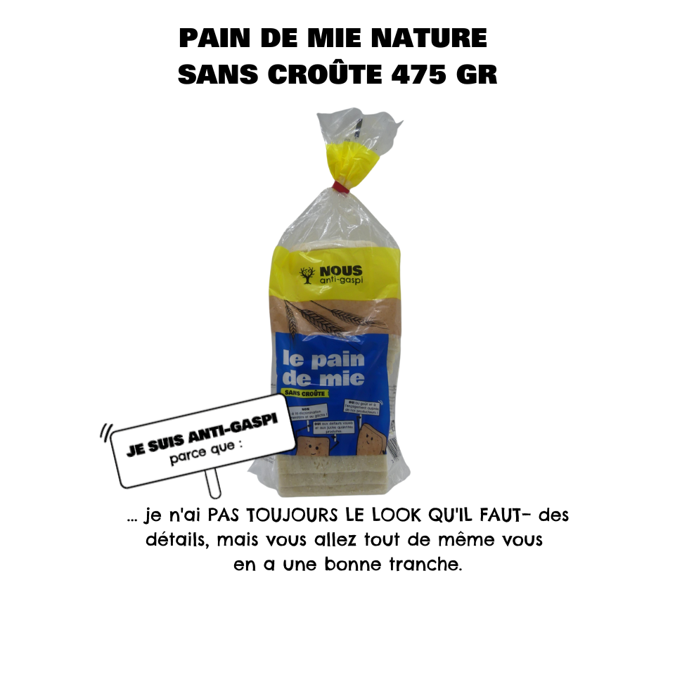 Pain de mie NOUS anti-gaspi