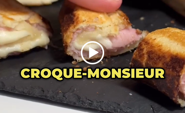 Croque monsieur NOUS version salé ? Ou sucré ? 🧀🍫