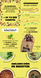 infographie bienfaits légumineuses