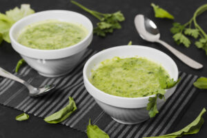 gaspacho de haricots verts anti-gaspi