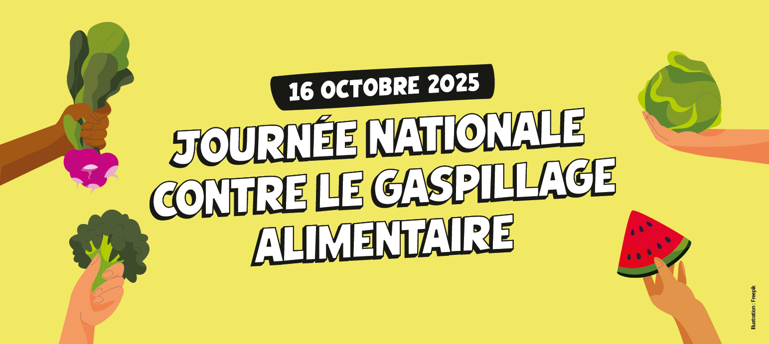 Journée du 16 Octobre - journée nationale de la lutte contre le gaspillage alimentaire_Slider
