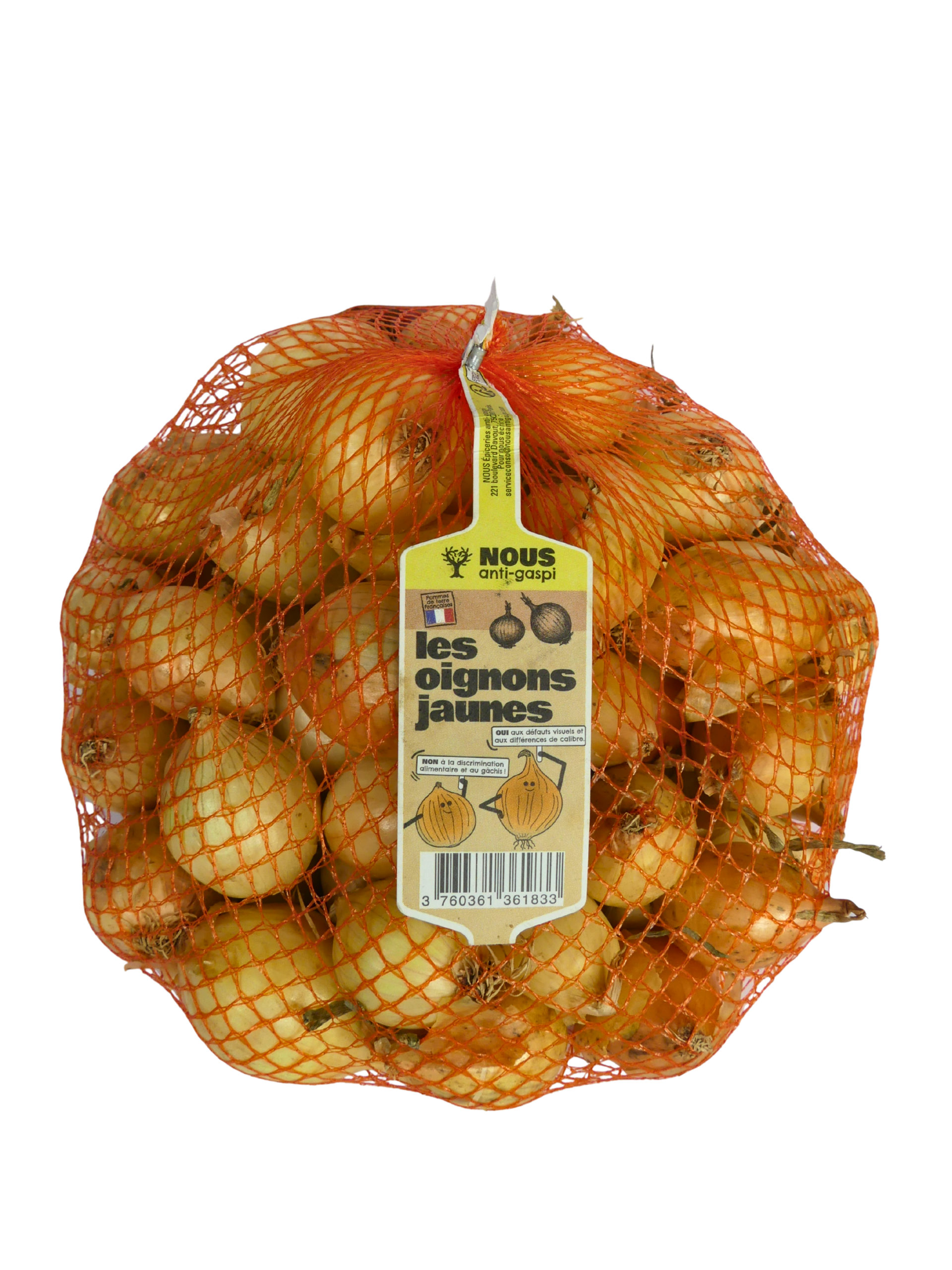 Oignons jaunes